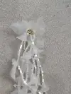 Trumpet flower stud accessories, exquisite processing of supplied materials, high-quality jewelry accessories, DIY jewelry materials, crystal pendants details Picture
